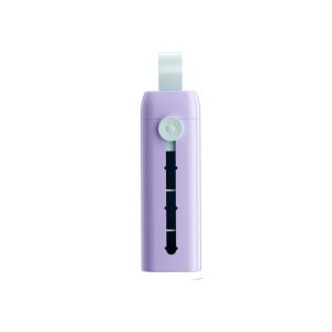 ROBERTA Plastic Divided Pill Box Push Pull Style 3 Grids Pill Dispenser Practical with Lid Pill Storage Box for Home