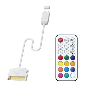 5V ARGB PC Light Sync Converter with 10+ Dynamic Mode Using 15Pin Power Supply