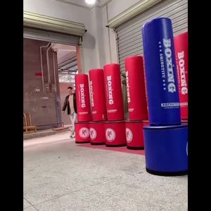 Punching Bag Standing Boxing Bag Premium Punching Bag Up and down Evenly Can Hit the Kick Tumbler Punching Bag Standing Boxing Bag