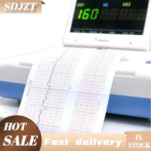 SDJZT ECG EKG Machine 50mmx20m 80mmx20 110mmx20m 210mmx20m Electrocardiograph Thermal Printer Paper