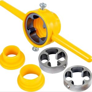 Dụng cụ cắt ống nước PVC NPT – Kìm cắt ống cầm tay bền bỉ kích thước 1/2" 3/4" 1" màu vàng