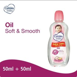 Cussons Baby Oil extra 100% Minyak Multifungsi Untuk anak Bayi 50+50ml 100+100ml Balita Cusson Baby Massage