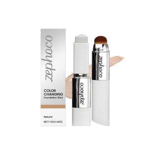 Foundation stick twoinone lightweight service doubleended brush foundation color change use