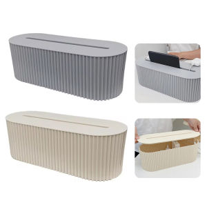 Ginca Nordic Plug Board Storage Box Cable Wire Organizer Case Socket Wireless WiFi Router Bracelet Desktop Data Line Plug Holder Shelf