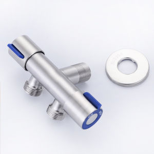 CSR SUS 304 Angle Valve Stainless Steel Multifunction Angle Valve Set Suitable for Connecting Bidet Toilet and Faucet Angle Valve