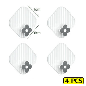 ตะขอติดผนัง ตะขอแขวนติดผนัง ตะขอแขวน สไตล์หรูหรา ตะขออเนกประสงค์ ตะขอแปะผนัง ตะขอแขวนผนัง ที่แขวนผ้าขนหนู Wall Hooks มีกาวในตัว ติดแน่น ไม่หลุดง่าย