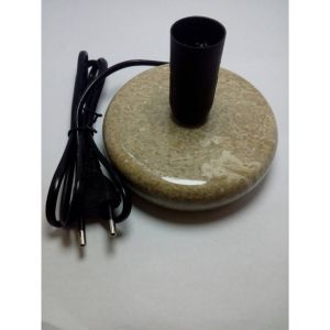 SALT LAMP BASE 4inch" WITH BULB 15W / FULL SET !!!READY STOCK !!!