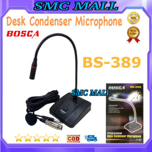Bosca BS-389 Professional Desk Condenser Microphone Adjustable flexible gooseneck Cardioid pickup Conference speech