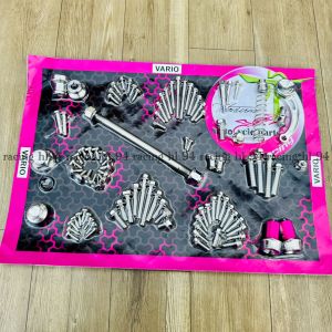 Trọn bộ ốc Salaya V2 Vario - Click Inox 304 lắp đặt như zin