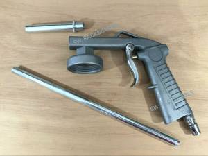 กาพ่นสีระเบิดตู้ลำโพง พ่นเม็ดสี พ่นกันสนิมรถยนต์ ปืนลม และอื่นๆ วัสดุอลูมิเนียม+เหล็ก ถอดล้างทำความสอาดได้ แข็งแรงได้มาตรฐาน