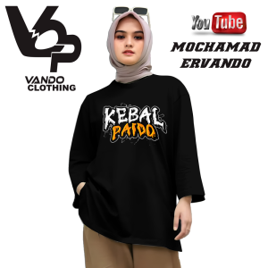 Vando Kaos Lengan Panjang Pria Distro Kebal Paido Kata Kata Keren Cotton Combed 30s Kekinian