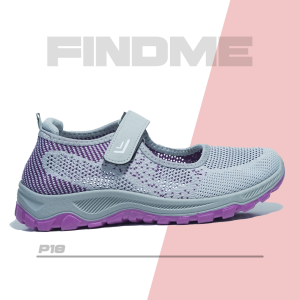 SEPATU SNEAKERS WANITA VELCRO MUDAH DIPAKAI KEMANAPUN MESH P18 ESTHER