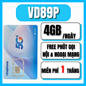 Sim 4G 5G Vinaphone Giá Rẻ - Tặng 1 Tháng Đầu Dùng Miễn Phí - Data Tốc Độ Cao 3GB/Ngày + Miễn Phí Gọi Nội Ngoại Mạng | Gói D89Y VD89P D79P FCLUB . FREESHIP - CHƯA KÍCH HOẠT