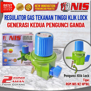Nis Regulator Gas Klik Lock - Tekanan Tinggi