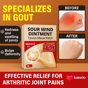 Gout Pain Relief Patch Effective Foot Hand Joint Knee Muscle Pain Relief Paste Arthritis Natural Herbal Plaster
