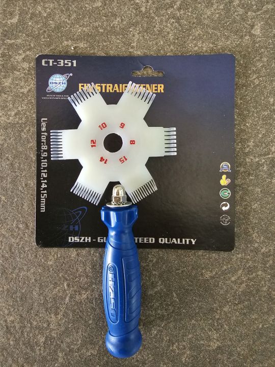 DSZH CT-351 หวีแต่งรังผึ้งพร้อมด้าม (หม้อน้ำ,คอยแอร์) No.8,9,10,12,14,15 ของแท้ อุปกรณ์เครื่องมือช่าง พร้อมส่งจากไทย