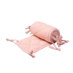 HOTOMI Thicken Soft Cotton Security Protection Child Anti-collision Strip Baby Crib Bumper Crib Around Cushion Cot Bumpers Newborns Bedding Decor