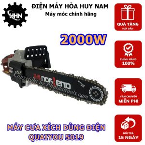 Máy Cưa Xích Dùng Điện QUAIYOU QY5017 - Hàng Nội Địa Cao Cấp - Công Suất 1800W - HÀNG CHÍNH HÃNG - BẢO HÀNH TOÀN QUỐC