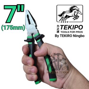 ORIGINAL TEKIPO TANG KOMBINASI 7" 8" BY TEKIRO TANG SERBAGUNA 175MM 200MM CRV STANG JEPIT CHROME VANADIUM ASLI