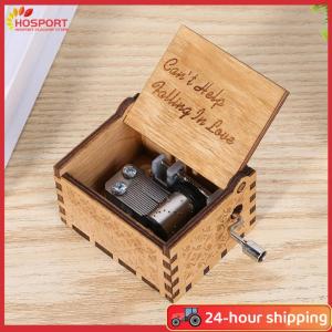 【HOSPORT】Wooden Desktop Decorations Exquisite Household Mini Ornaments Creative Manual Fashion Antique Carved for Friends Kids Boys Girls