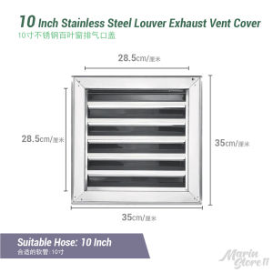 COOL POWER 8/10/12" Household Silent Bathroom Exhaust Fan Ceiling Exhaust Fan Silent Duct Ventilation Fan