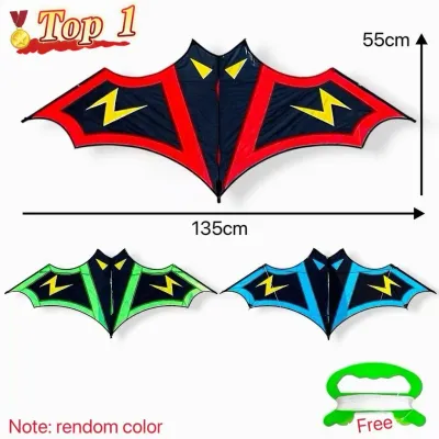 BIN LU [Ready Stock] Huge Eagle Kite Saranggola Malaki Bird Kites for Kids with Free String and Winder Outdoor Sports Games for Family Bonding COD Available Durable Material Easy to Fly Kite