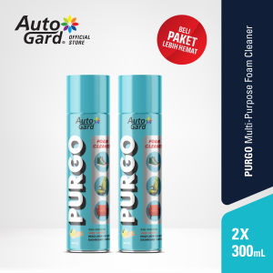 AutoGard Purgo Multipurpose Foam Cleaner 300 mL x2 Pembersih Interior
