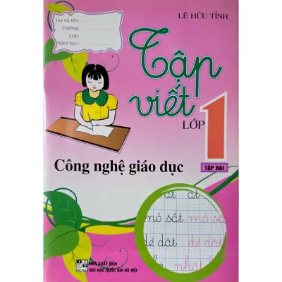 Sách - Tập Viết Lớp 1 Công nghệ giáo dục - Tập 2