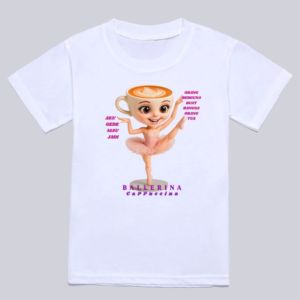 Baju Anak Perempuan Baju anak Laki laki Kaos Anak laki laki & Anak perempuan Anomali ballerina cappuccino jadi orang Berguna