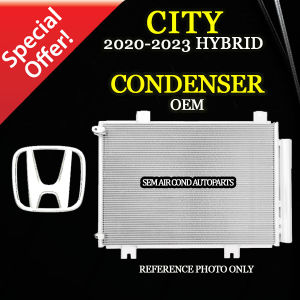 HONDA CITY GN3 2020-2023 HYBRID OEM NEW CONDENSER/ KONDENSER (CAR AIRCOND SYSTEM) SHORT/ PENDEK