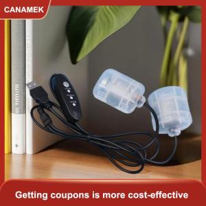 【CANAMEK】 Tiếng ồn thấp & Durable DC 5V 3-tốc độ USB động cơ massage Dual đầu duy nhất rung massager cho gối đệm Eo