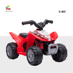 MOTOR AKI MAINAN HONDA ELECTRIC ATV RIDE ON X-801 PMB TOYS