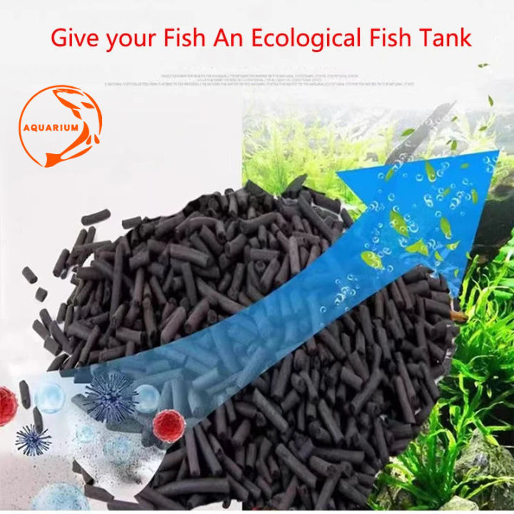 Aquarium Activated Carbon Pellets Fish Tank Water Filter Media Filters Cleaning Aquarium