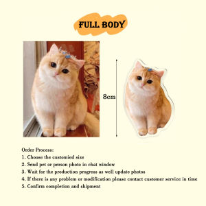 Móc khóa vật nuôi hoặc nhân vật tùy chỉnh vật liệu acrylic độ nét cao in đầy đủ màu sắc quà tặng sinh nhật chân dung đầu hoặc toàn thân tùy chọn quà tặng Giáng sinh quà tặng ngày Valentine v. v.