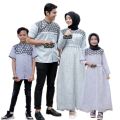 COUPLE GAMIS KELUARGA GAMIS MUSLIMAH DAN KEMEJA LENGAN PENDEK COUPLE GAMIS BATIK GAMIS BUSUI LIMITED EDITION BATIK PAYUNAN. 