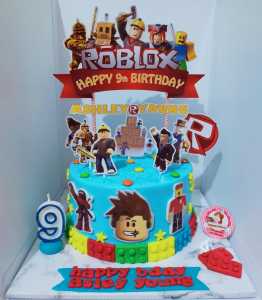 Cake Topper set karakter game ROBLOX FF Free Fire MobileLegend PUBG AmongUs