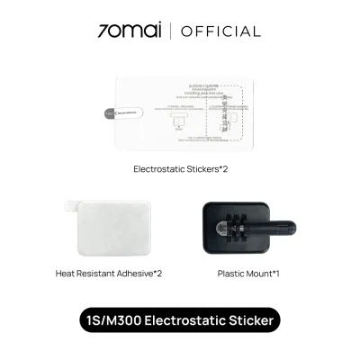 70mai Dashcam Electrostatic Sticker | Electrostatic Film Heat Resistant Adhesive Holder