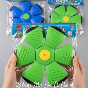 Bóng đồ chơi ma thuật có đèn led - Đồ chơi vận động bóng bật nảy lò xò có đèn nháy bóng có lò xo