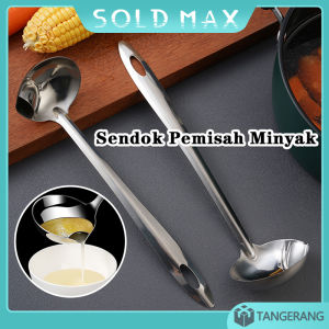 Stainless Sendok Pemisah Minyak / Oil Soup Separation Spoon / Sendok Pemisah Minyak Sup / Sendok Kuah Pemisah Minyak