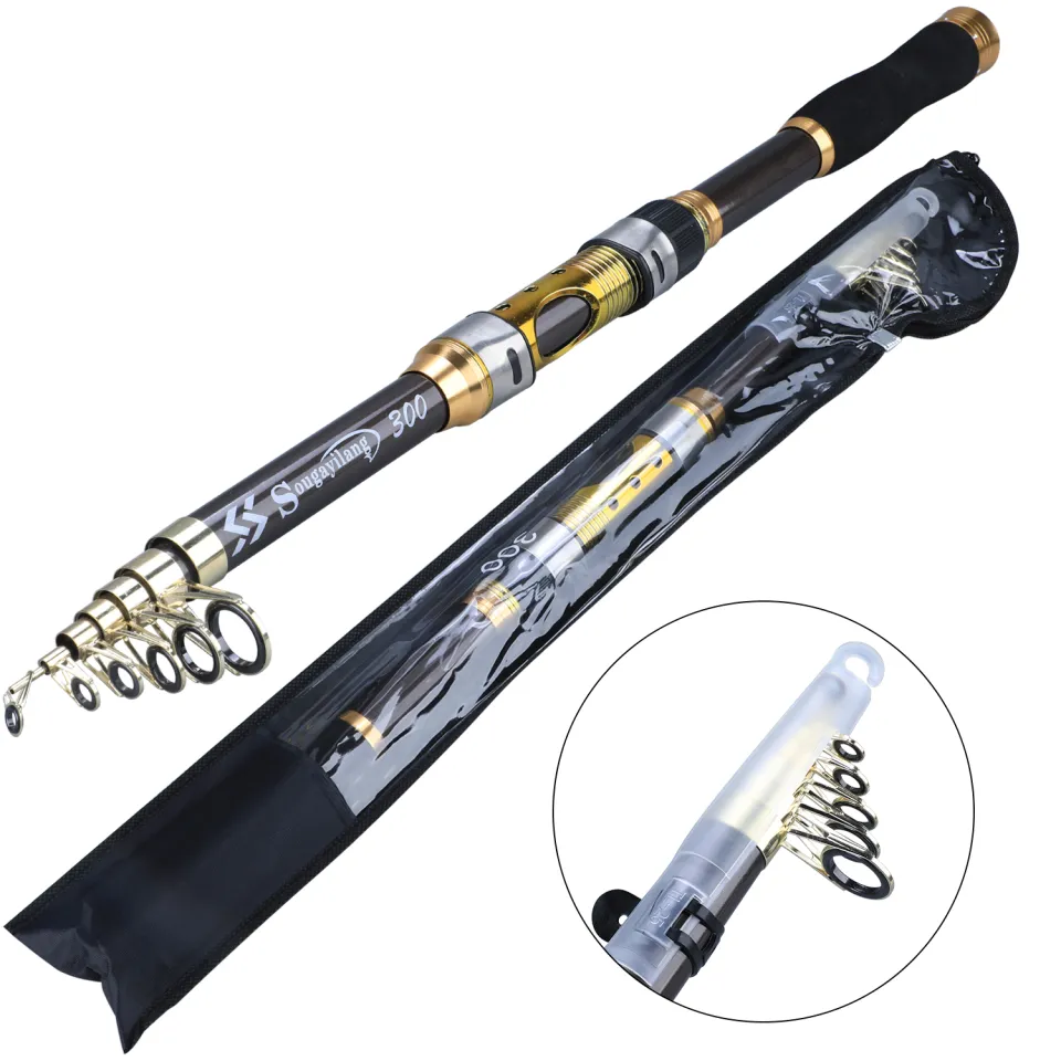 Fishing Pole Fishing Rod 75g Carbon Heavy Ultrashort Spinning Rod Travel High  Quality Fishing Tackle 65cm Portable Travel Fishing Pole : Buy Online at  Best Price in KSA - Souq is now