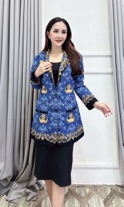 BLAZER KORPRI WANITA TERBARU 2024 FULL FURING VIRAL HARGA TERJANGKAU // PAKAIAN KERJA PEREMPUAN // BAJU PNS //