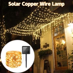 ✨【Readystock】 + FREE Shipping✨ LED Solar Lampu Lip Lap Waterproof Outdoor Light Wedding Warna Warni Decoration Hiasan Bilik Kelip Kelip2