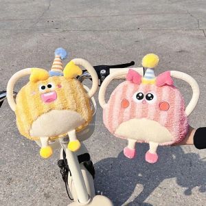 Gối Treo Tay Lái Cho Bé Ngồi Trước Xe Máy | Gối Hoạt Hình Kỳ Lân Nhung Mềm Trang Trí Xe Đáng Yêu