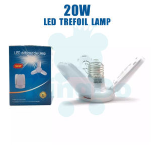 COD 20W LED Folding light trefoil light bulb LED Folding Garage Light Trefoil Bulb
