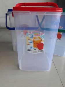 TOPLES  ES BUAH /TOPLES KERUPUK/TOPLES  PENYIMPAN MAKANAN GREEN LEAF 15 lt ABELLA-0166