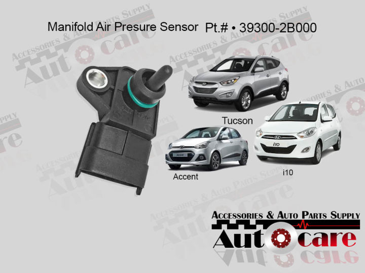 MAP Sensor – Manifold Pressure Sensor For Hyundai Elantra Sonata & Kia – 39300-2B000 Direct Fit