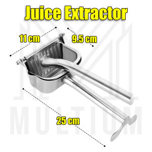 SUS 304 Premium Juice Extractor |Manual Fruit Juicer| Manual Juicer| Manual Lemon Orange Juicer| Pomegranate Manualjuicer| Heavy Duty Manual Fruit Juicer| Manual Pressed Juicer| Lemon Squeezer Manual Hand Press| Manual Hand Press Juicer| Juicer| Extractor