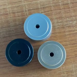 4PCS 30*15mm Aluminum Amplifier Feet Shock Absorber HIFI Amplifier Rubber Feet Turntable Feet Audio Speaker Isolation Feet Pad