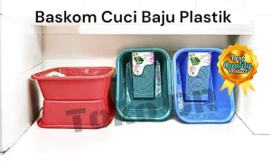Baskom Cuci Baju Plastik Kwalitas KW1 / MPW / Plastik