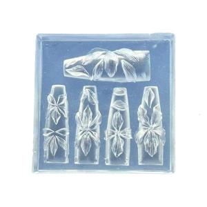 Silicone Templates Create Dimensional Nail Art Stickers Craft Decorations for Phones Cards 3 Unique Designs Sheets